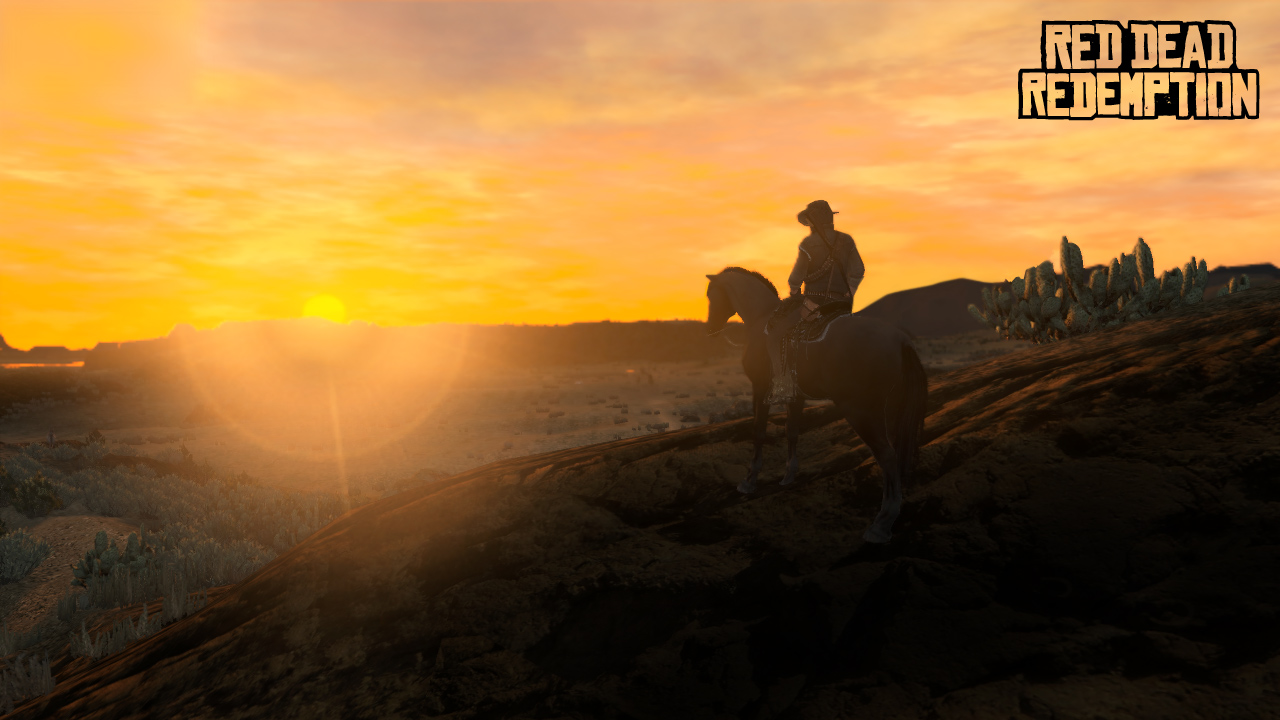 Colorful sunsets are caused by the amount of particles in the air reflecting on the waning Sun's light. So the only place in the world to see colors like these are in the deserts.